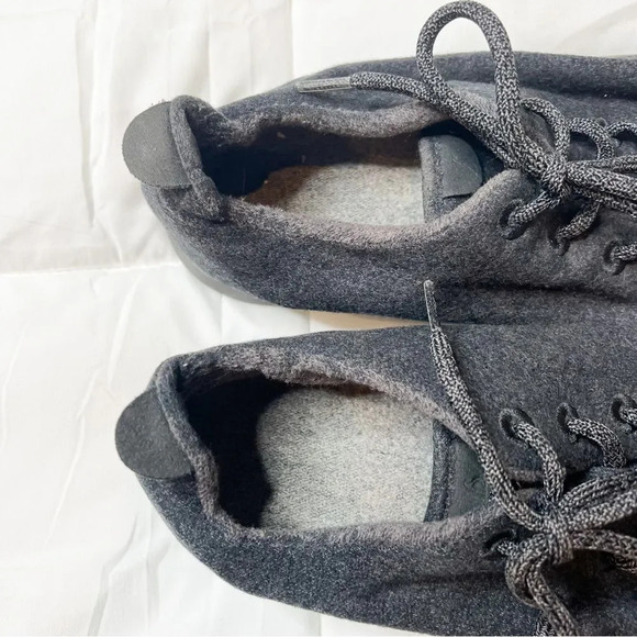 Men's All Birds The Wool Runners Black Shoes - Picture 10 of 11